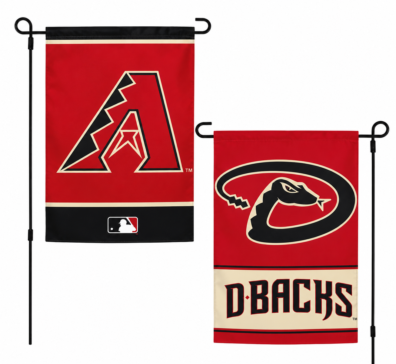 Official MLB Garden Flag Double Sided Outdoor 12x18 Many Team to Choose From NEW