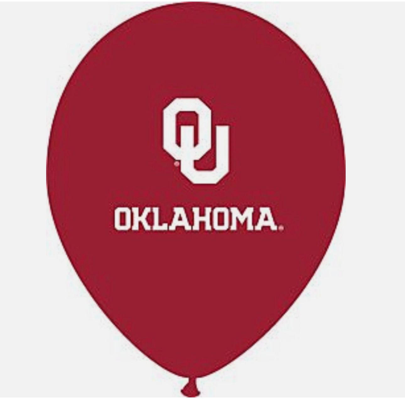 Oklahoma Sooners NCAA 11" Latex Balloons Pack of 10