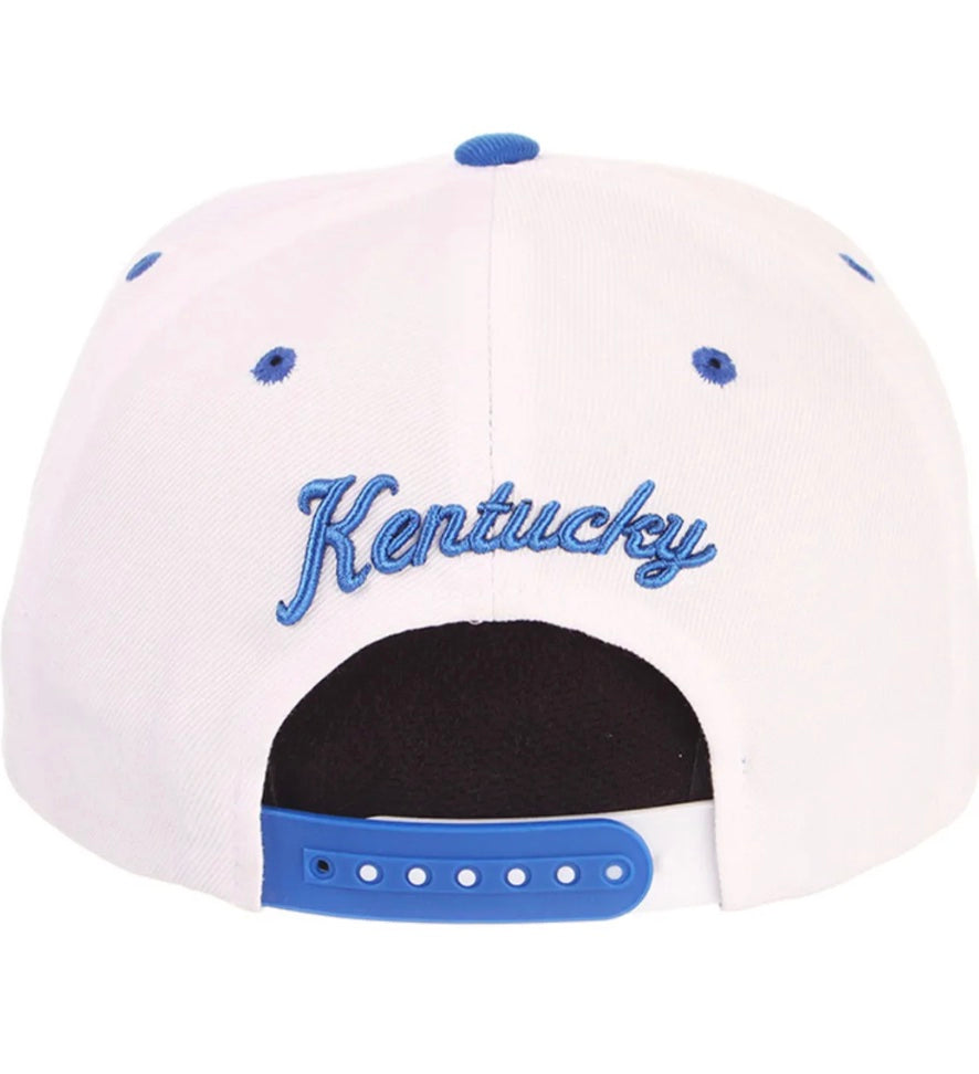 Zephyr Kentucky Wildcats Z11 Snapback Hat White/Royal