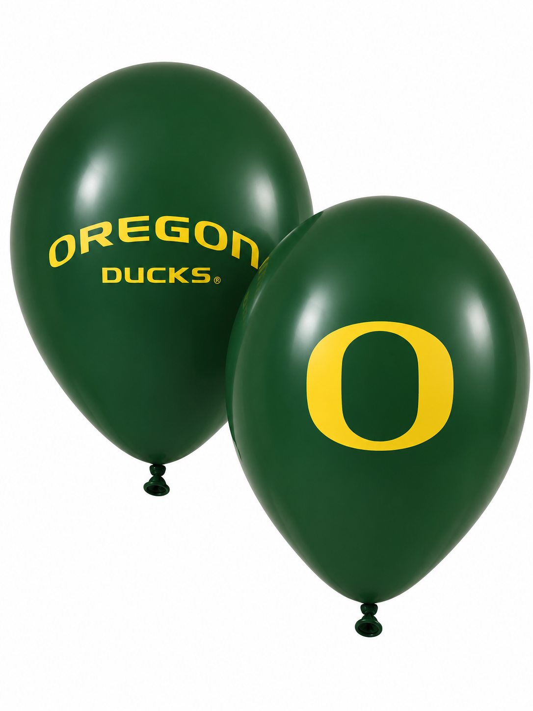 Oregon Ducks NCAA 11" Latex Balloons Pack of 10