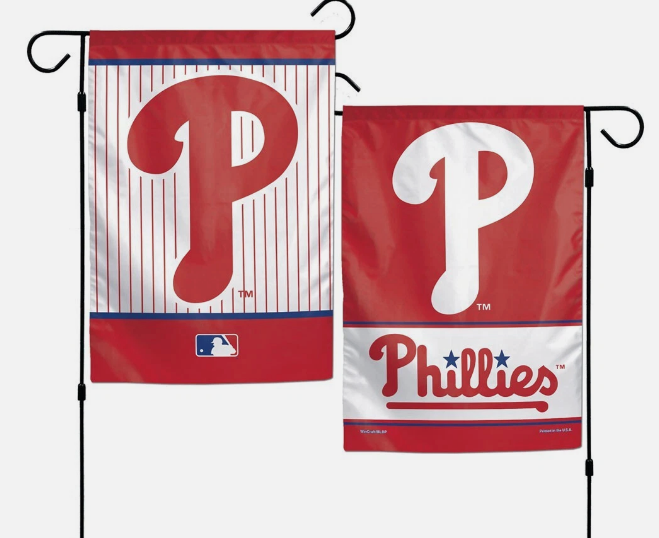 MLB Philadelphia Phillies Double Sided Garden Flag