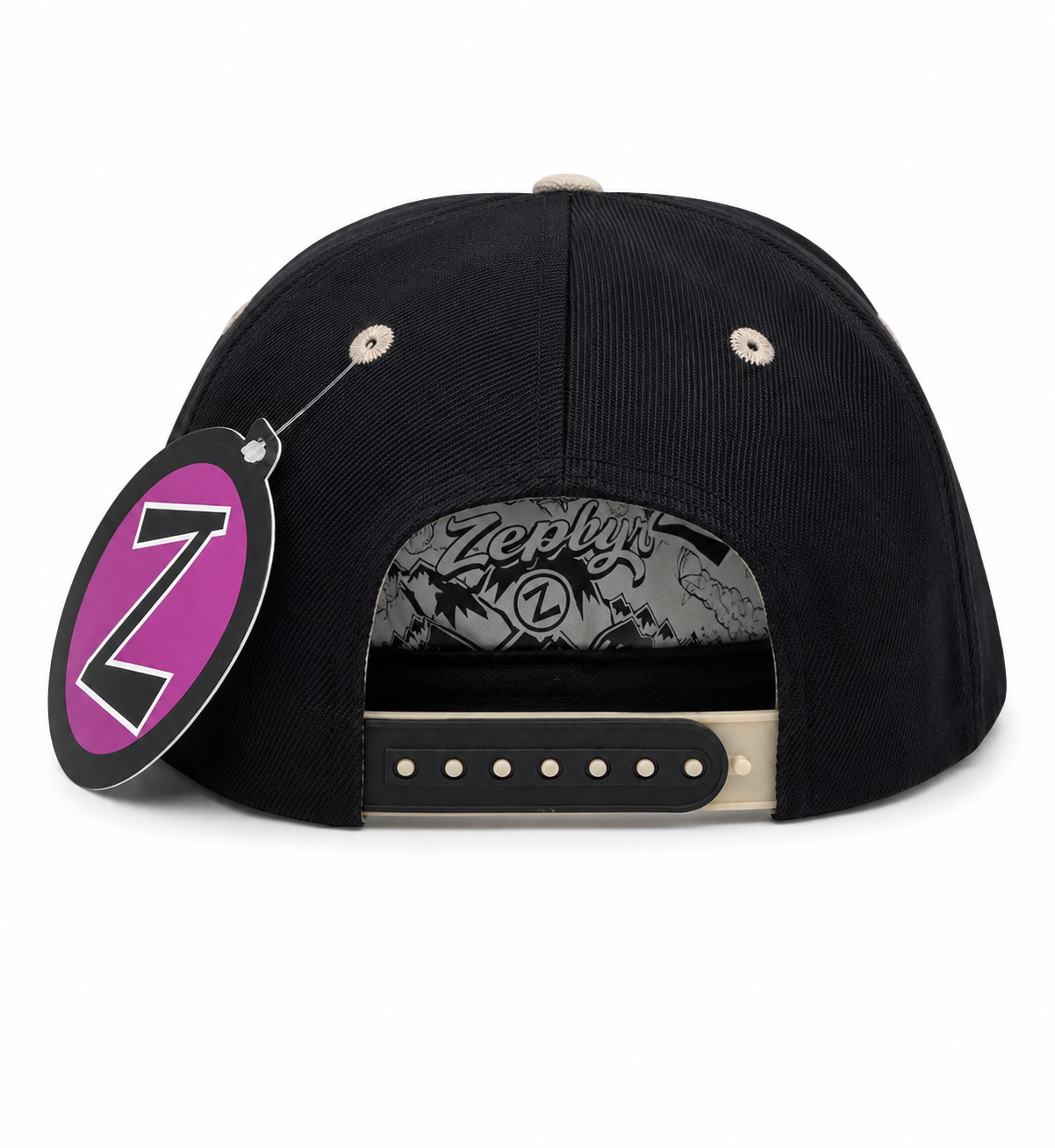 Vanderbilt Commodores NCAA Zephyr Black Snapback Baseball Hat Cap