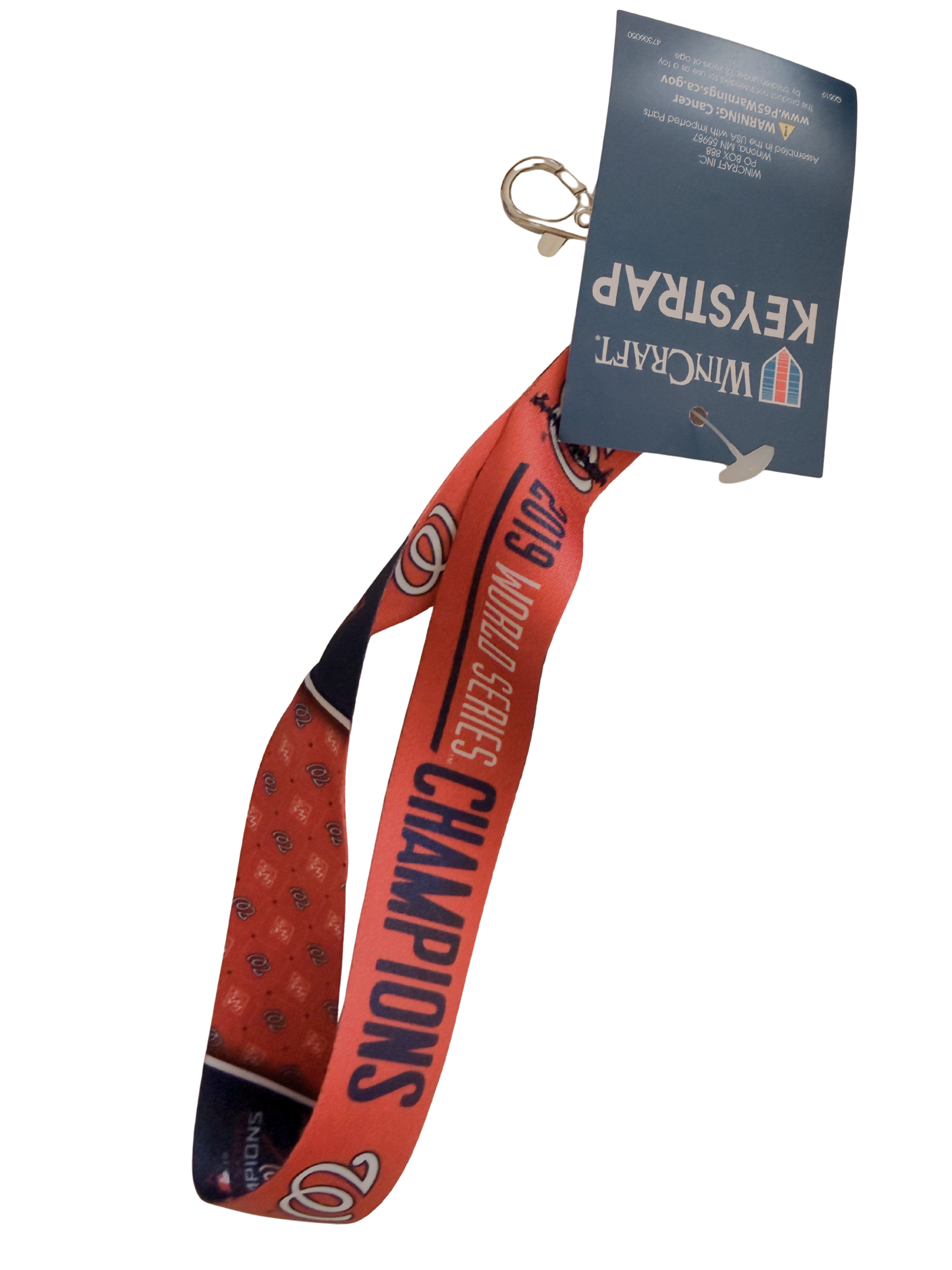 Washington Nationals MLB 2019 World Series Champions 6 Keystrap