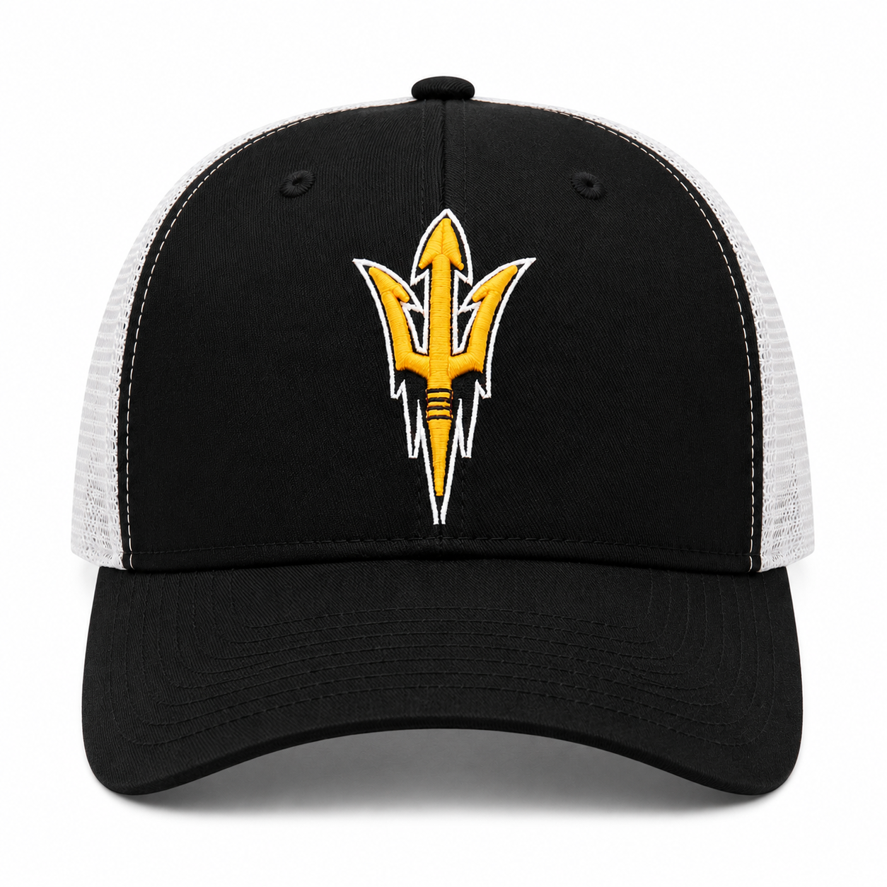 Zhats Zephyr Arizona State Sun Devils Adjustable Snapback Hat Big Rig Trucker
