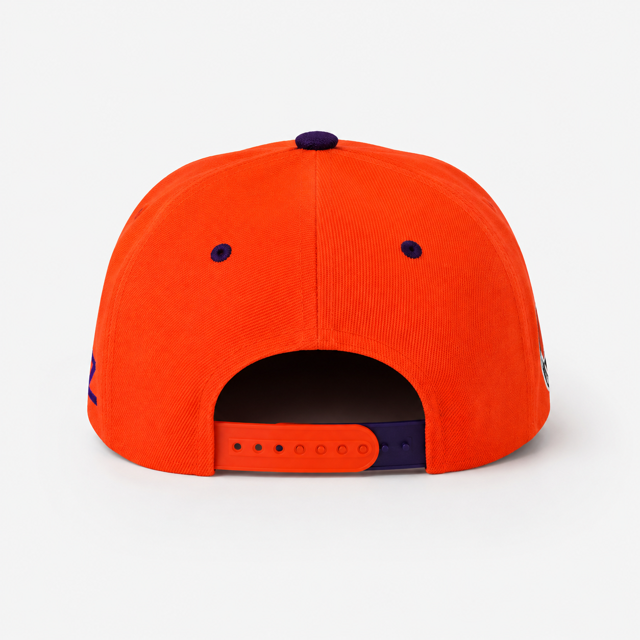 Clemson Tigers NCAA White Paw Zephyr Competitor Cap Snapback Hat Adjustable