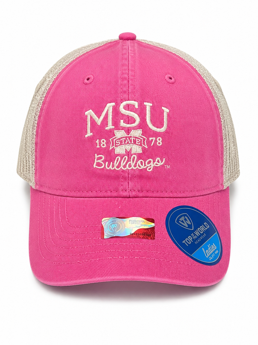 TOW Mississippi State Bulldogs Women's Adjustable Slouch Cap