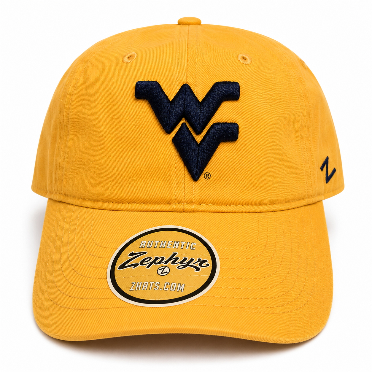 West Virginia Mountaineers NCAA Adjustable Hat Cap by Zephyr NWT