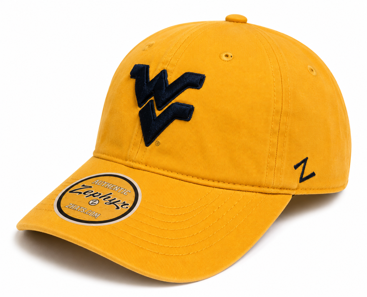 West Virginia Mountaineers NCAA Adjustable Hat Cap by Zephyr NWT
