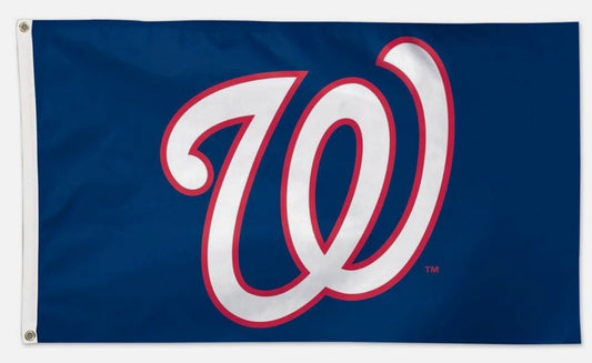 Washington Nationals MLB 3x5' Blue Flag Banner