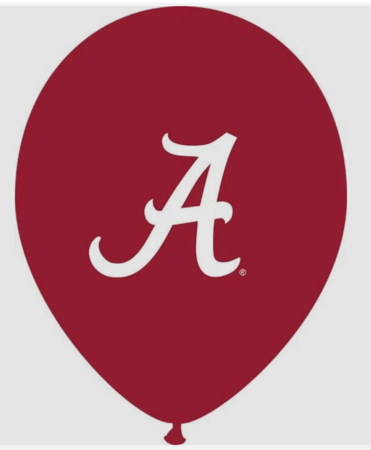 Alabama Crimson Tide NCAA Red 11" Latex Balloons (pk of 10)