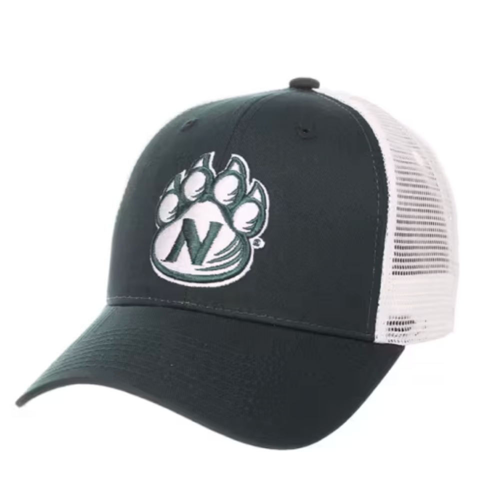 Northwest Missouri State Bearcats Snapback Adj. Trucker Hat Green Zephyr Big Rig