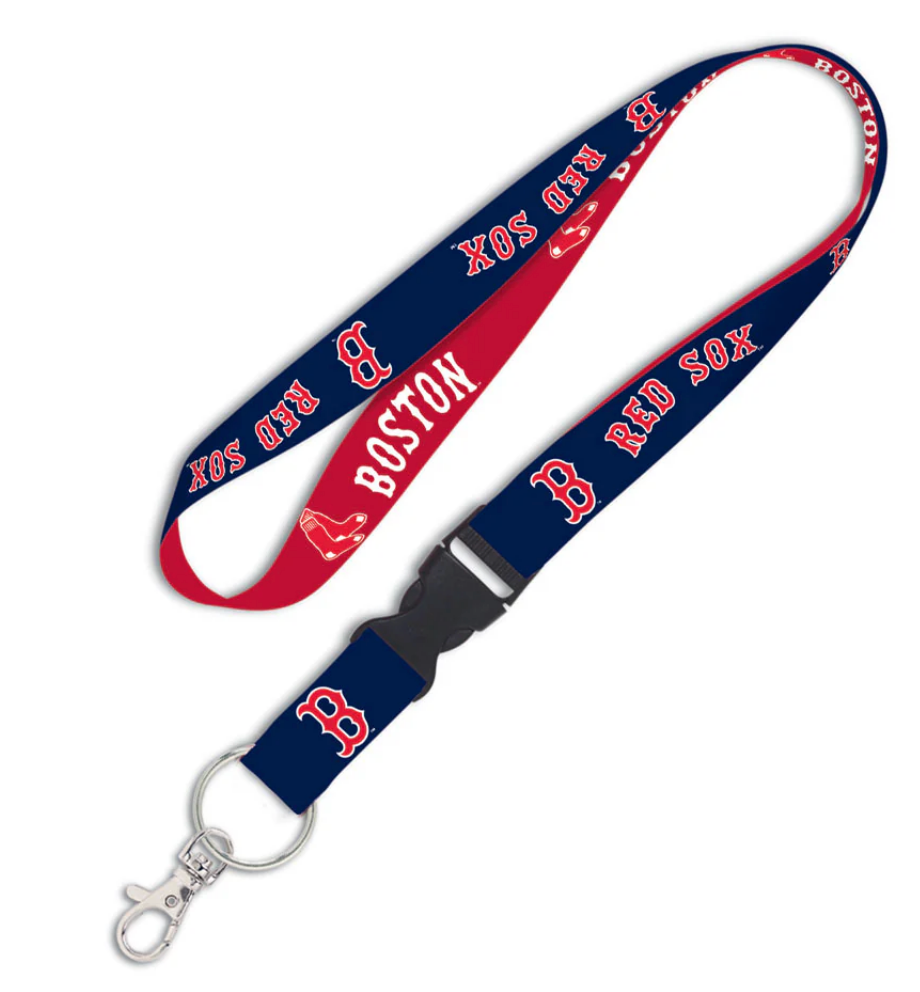 MLB NFL NCAA Team Lanyard Detachable Keychain