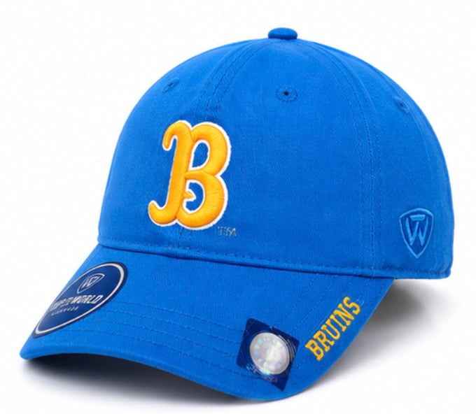 UCLA Bruins Adjustable Logo Adjustable Cap Blue Top of the World (Copy)