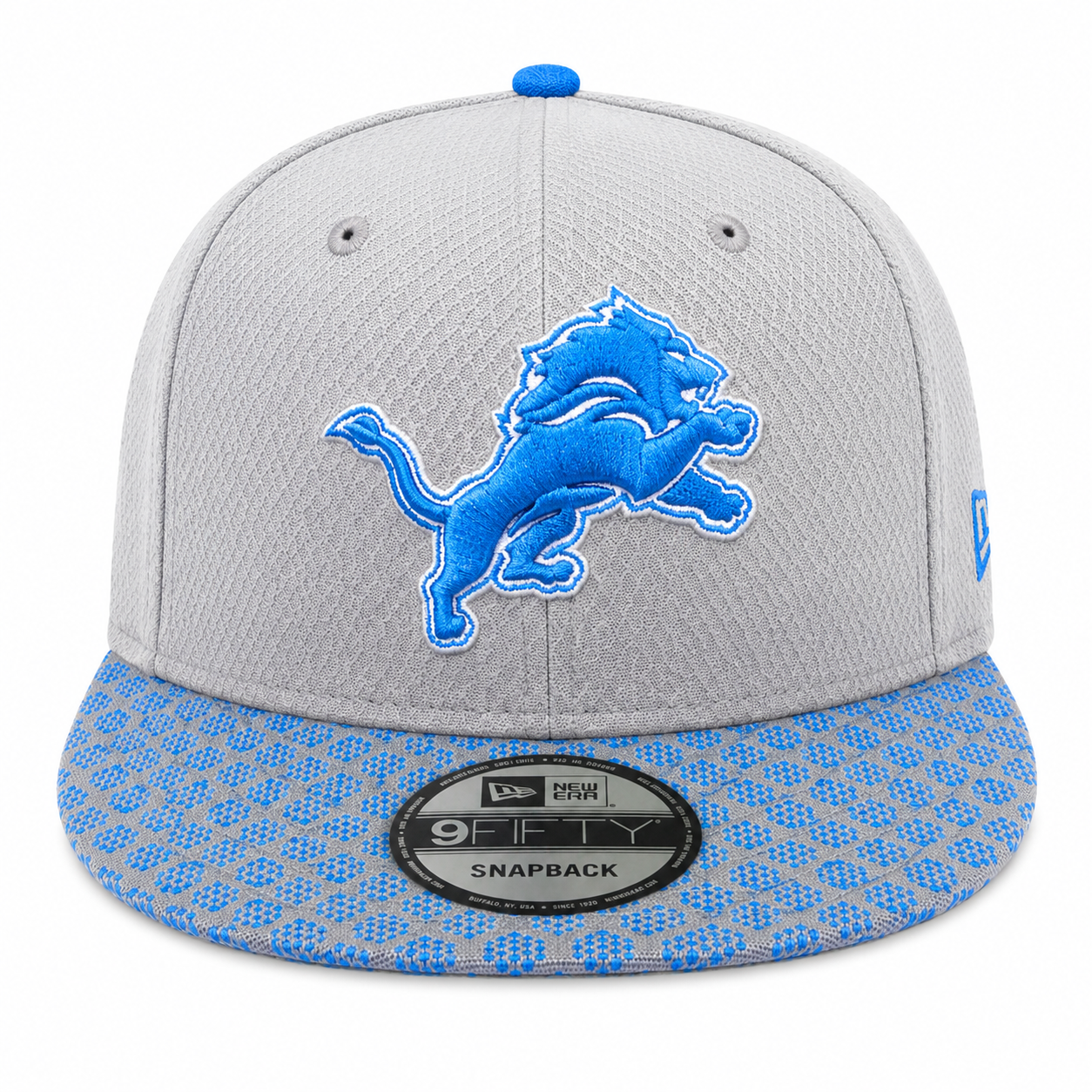 New Era 9Fifty Detroit Lions Rare Grey/Blue Snapback