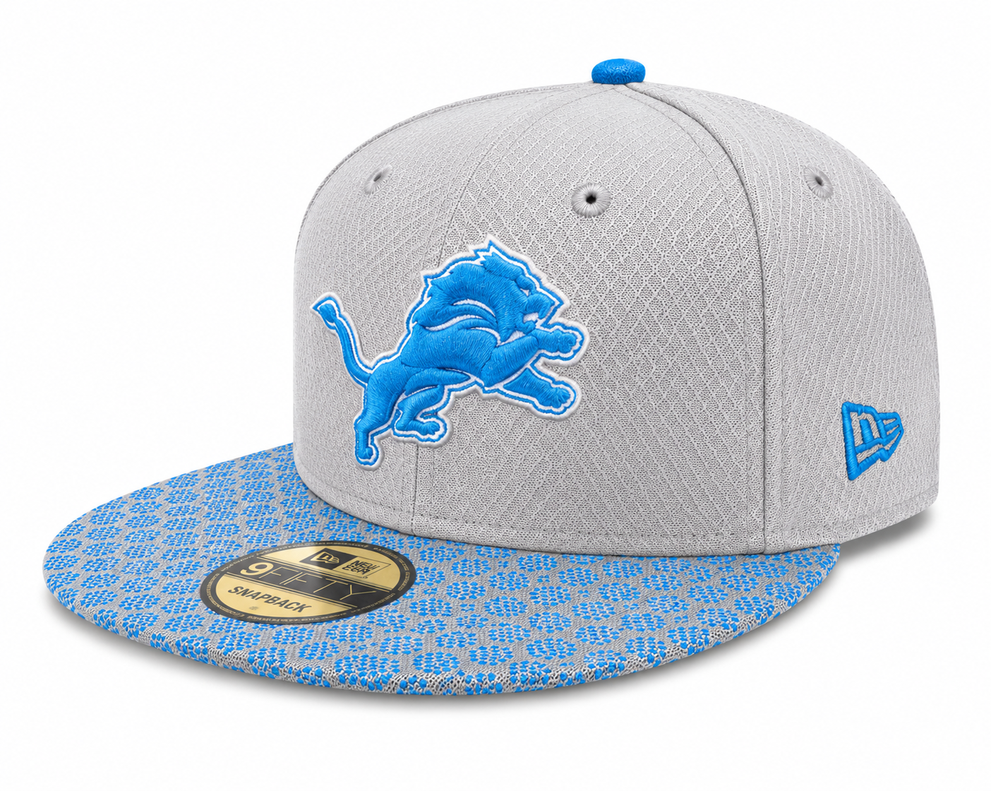 New Era 9Fifty Detroit Lions Rare Grey/Blue Snapback