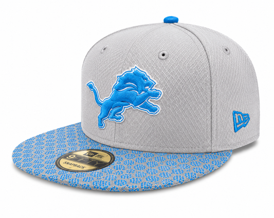 New Era 9Fifty Detroit Lions Rare Grey/Blue Snapback
