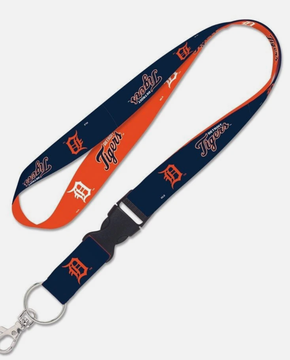 MLB NFL NCAA Team Lanyard Detachable Keychain