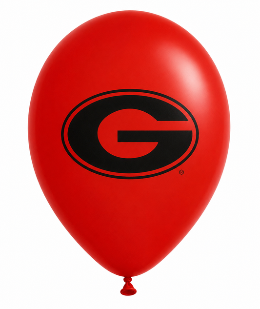 Georgia Bulldogs NCAA 11" Latex Balloons Pack of 10