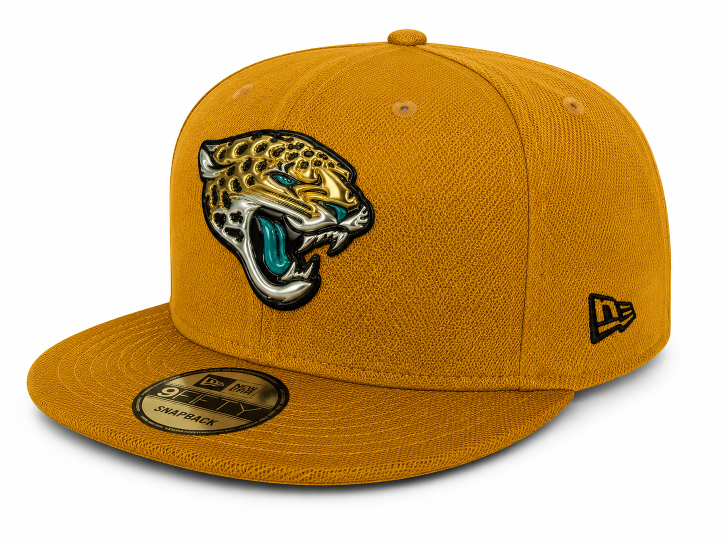 New Era 9Fifty Carolina Panthers OTF Snapback – Gold Raised 3D Logo (Rare)