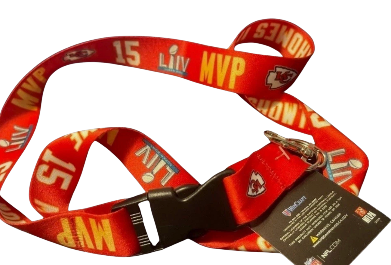 Patrick Mahomes Super Bowl LIV MVP Lanyard NFL