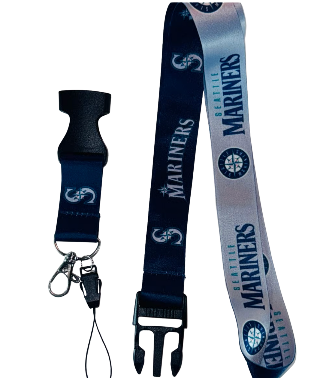 MLB NFL NCAA Team Lanyard Detachable Keychain