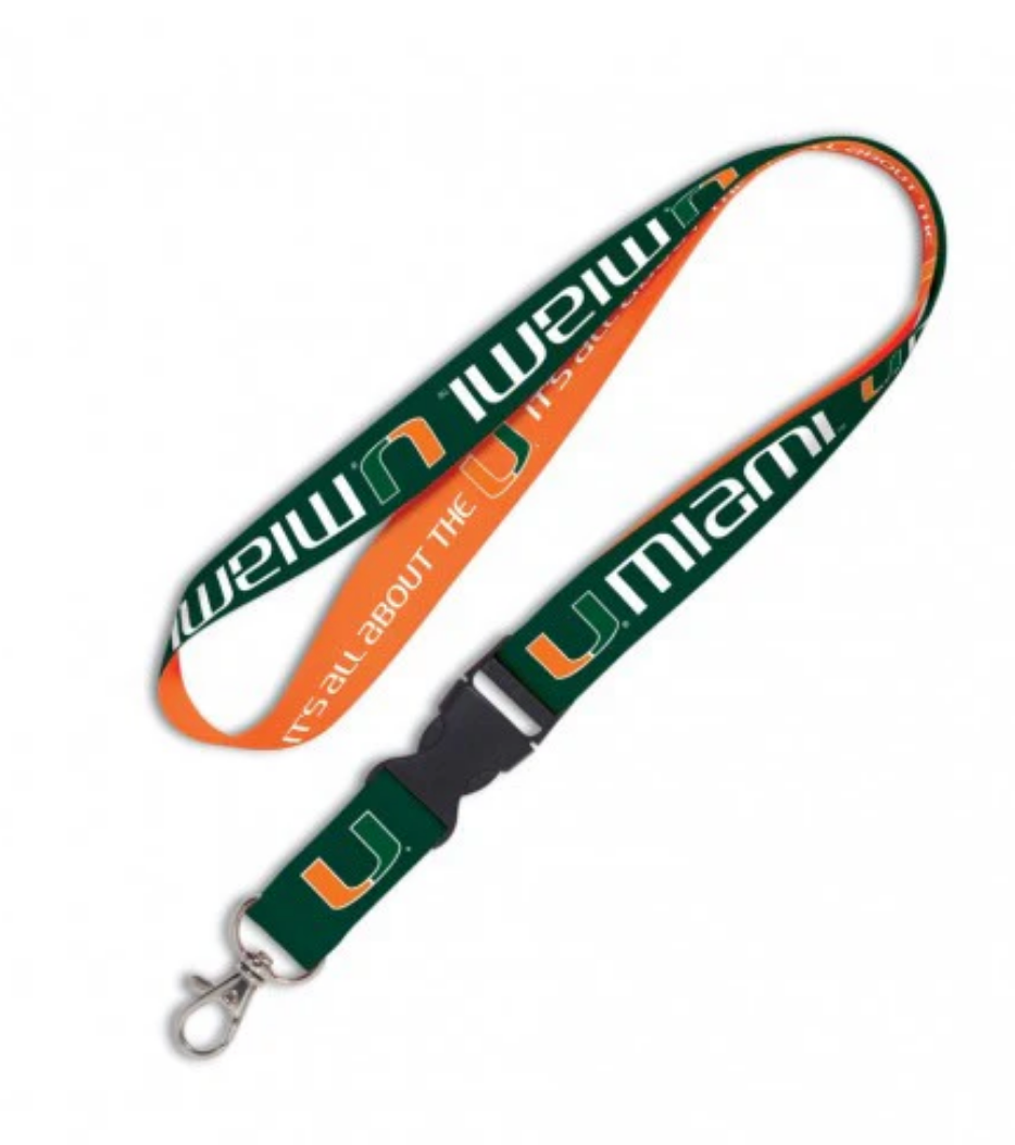 MLB NFL NCAA Team Lanyard Detachable Keychain