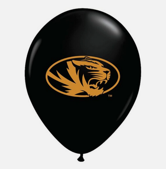 Missouri Tigers NCAA College 11" Latex Balloons Pack of 10