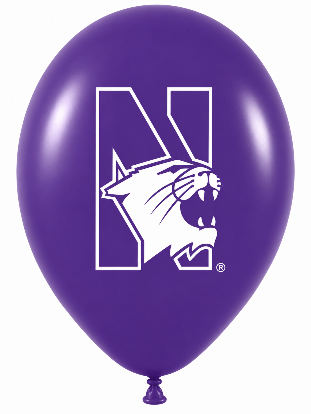Northwestern Wildcats NCAA 11" Latex Balloons Pack of 10