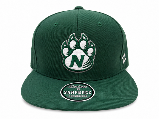 Northwest Missouri State Bearcats Adjustable Snapback Green Zephyr