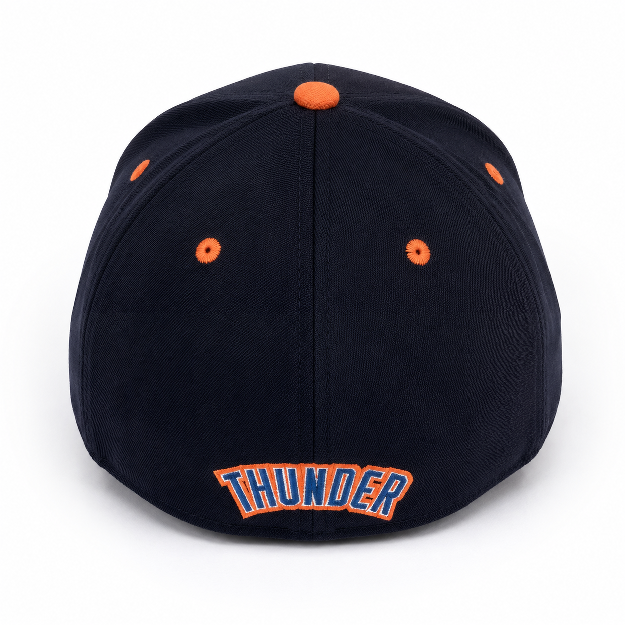 OKC Thunder Structured Flex Fit Cap – Black (L/XL)