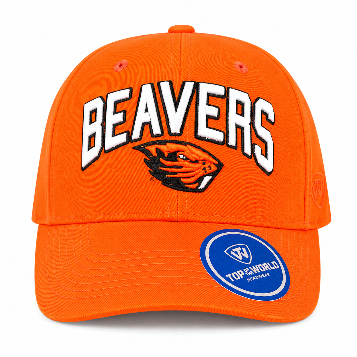Top of the World NCAA Oregon State Beavers Adult Orange Adjustable Hat