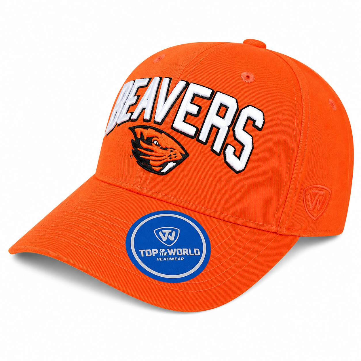 Top of the World NCAA Oregon State Beavers Adult Orange Adjustable Hat