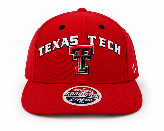 Zephyr Adjustable Snapback Hat – Texas Tech Red Raiders