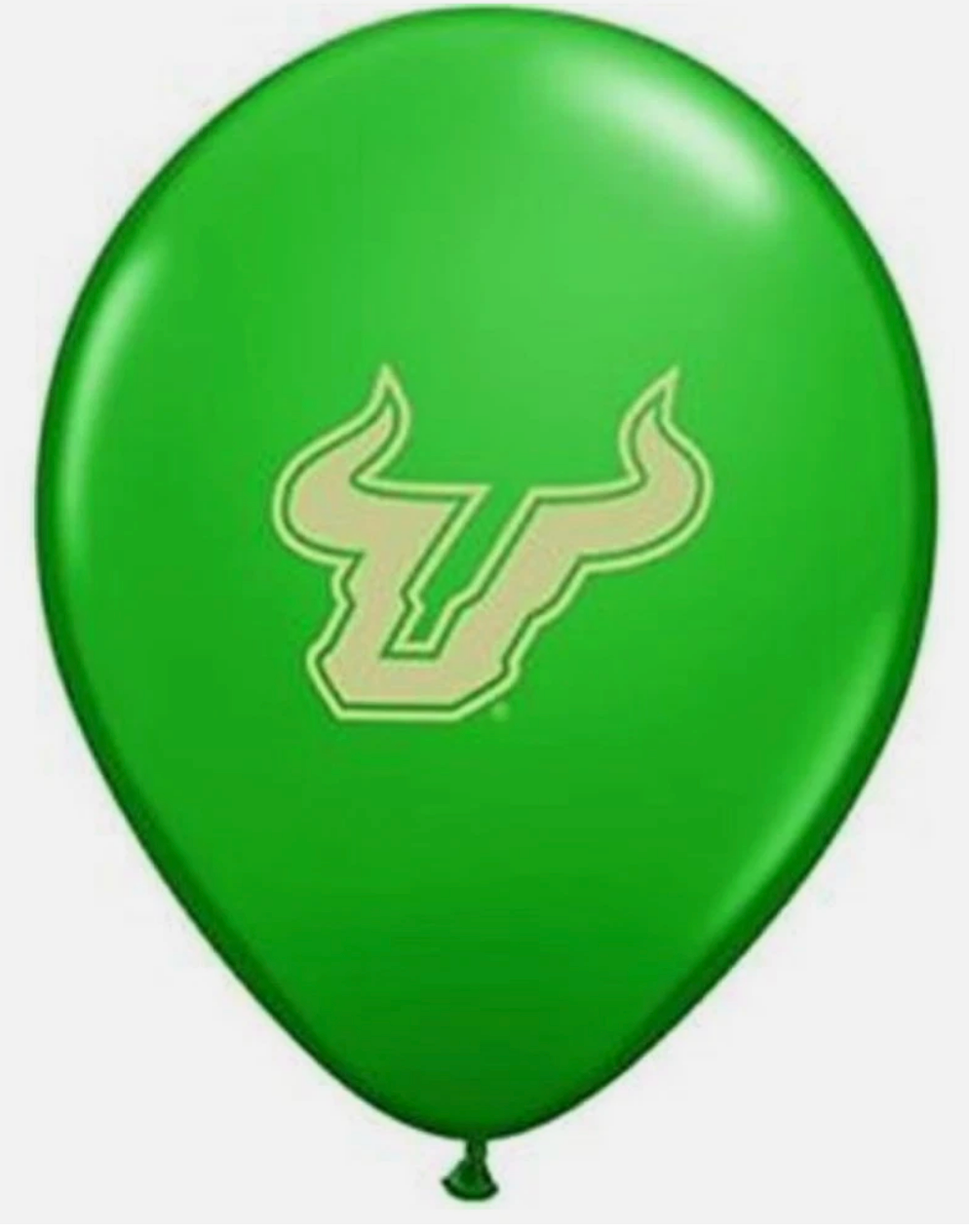 South Florida Bulls NCAA Party Decoration 11" Latex Balloons (pk of 10)