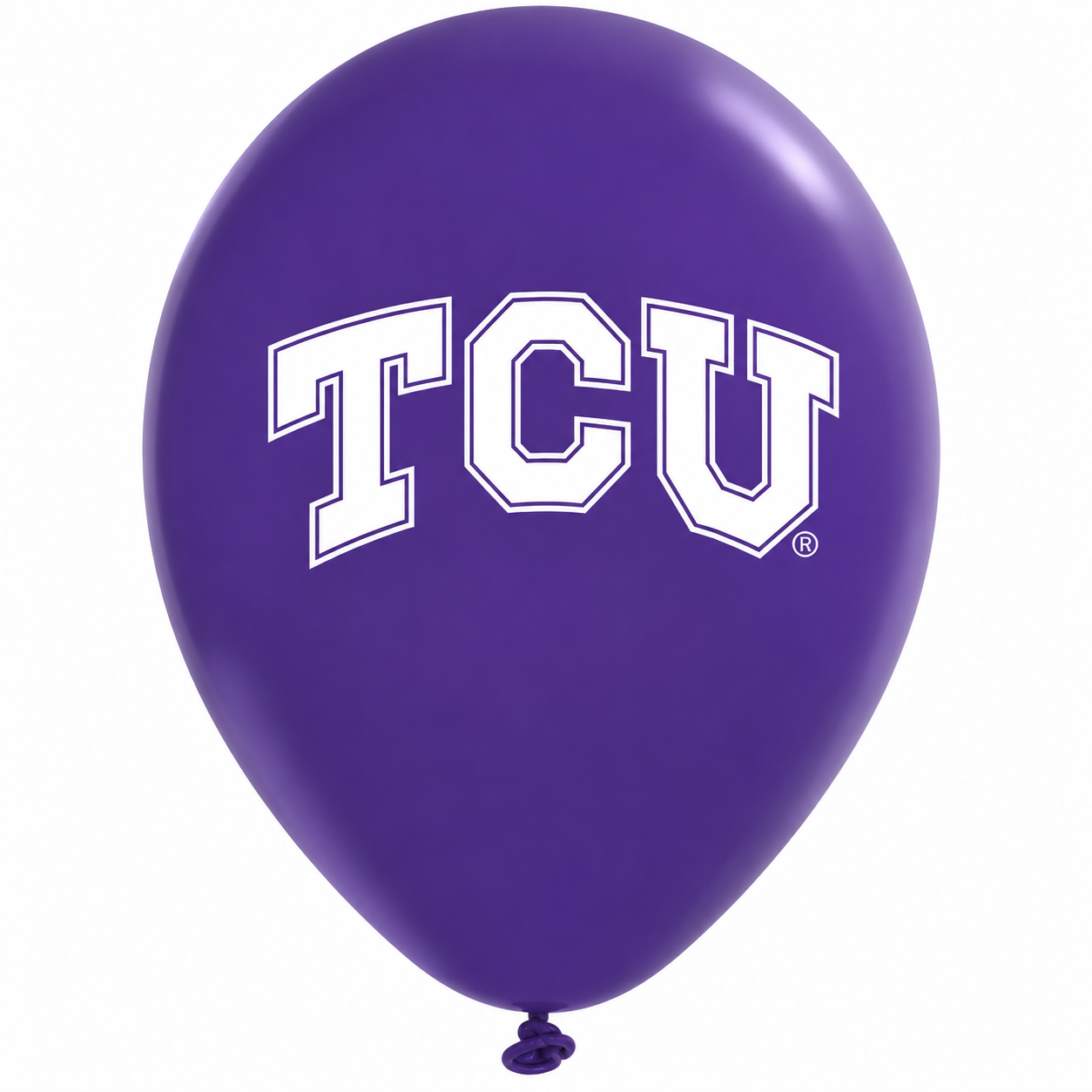 TCU Horned Frogs NCAA Purple 11" Latex Balloon (10 to a pkg)
