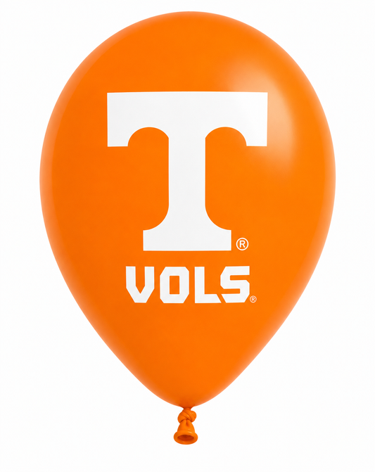 Tennessee Volunteers Balloons 10 Pack 11" Official Licensed Logos