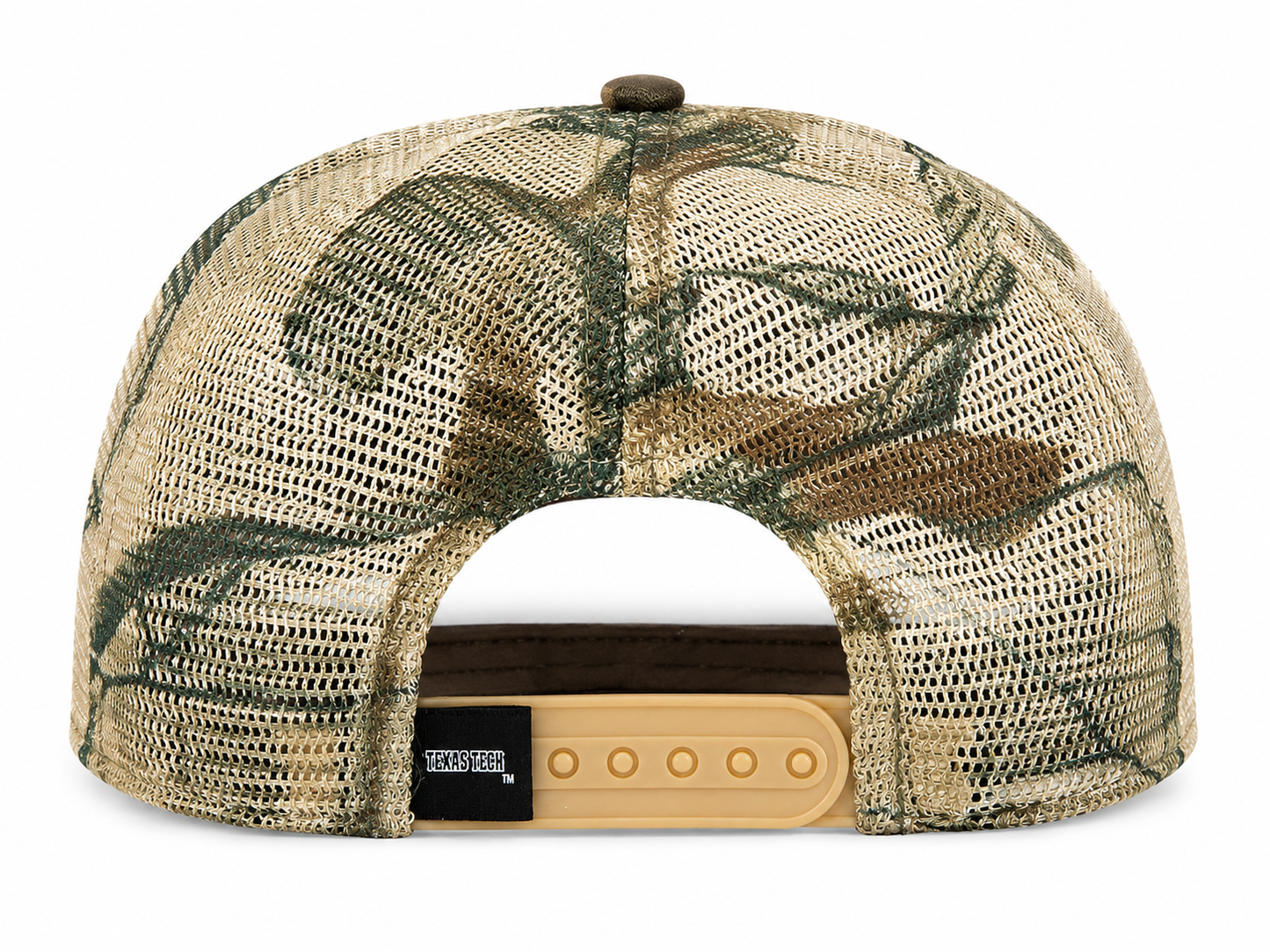 Texas Tech Red Raiders Distressed Camo Offroad Trucker Hat Top of the World