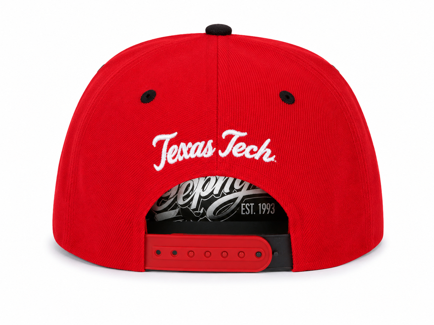 Zephyr Texas Tech Red Raiders Adjustable Snapback Hat – Black/Red