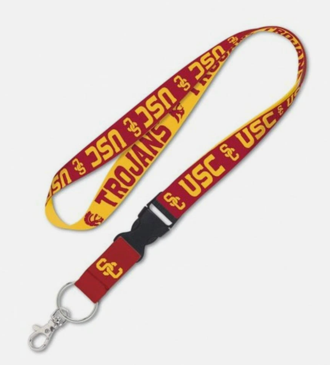 MLB NFL NCAA Team Lanyard Detachable Keychain