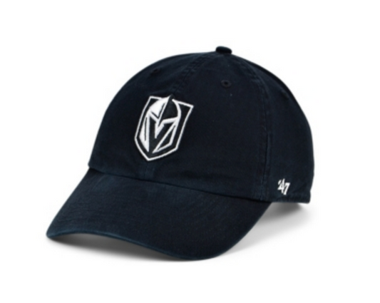 '47 Brand Vegas Golden Knights Clean Up Dad Cap – Black