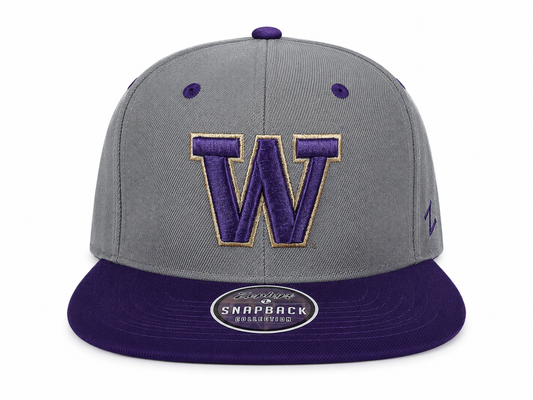 Zephyr NCAA Washington State Cougars "Z11" Flat Bill SnapBack Hat BRAND NWT