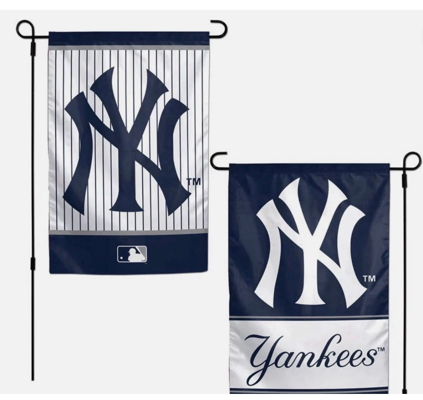 MLB New York Yankees Garden Flag Double Sided MLB Yankees Premium Yard Flag